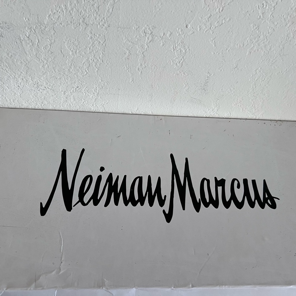 Neiman Marcus Black Heeled Boots